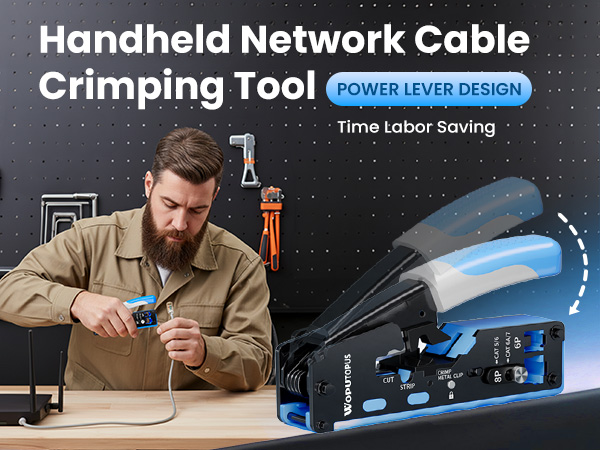 RJ45 Crimp Tool Kit