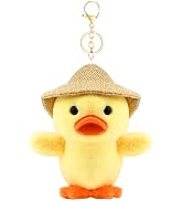 PLwelth Cute Keychain for Girls Boys Plush Keyring for Backpack Car Wallet Accessories Gifts for ...