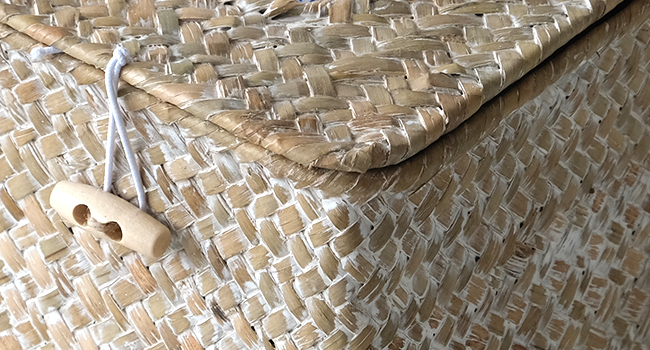 Woven Cube Tissue Box for Vanity