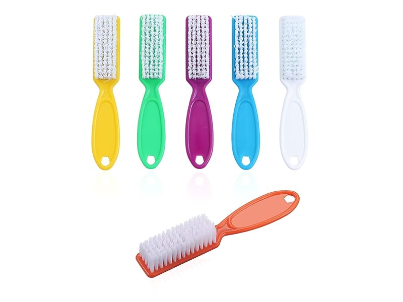 6pcs nail cleanning brush