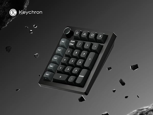 keychron v0u wireless number pad keyboard