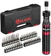 ALAIAL 1/4" Torque Screwdriver Set, 6-60 Inch Pound lbs Torque Wrench Screwdriver, Torque Screwdr...