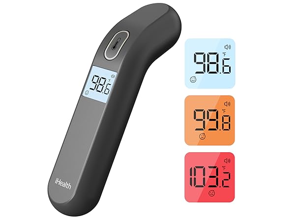 iHealth touchless thermometer pt2l black