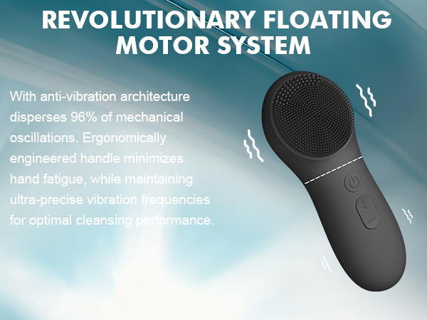 Silicone face brush black01