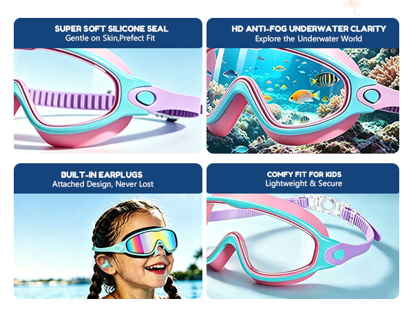 comfortable swim goggles swim goggles with ear plugs