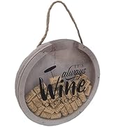 Wine Cork Holder Decor Gifts Shadow Box Wine Sign for Wine Lovers Accessories Display Storage Dec...