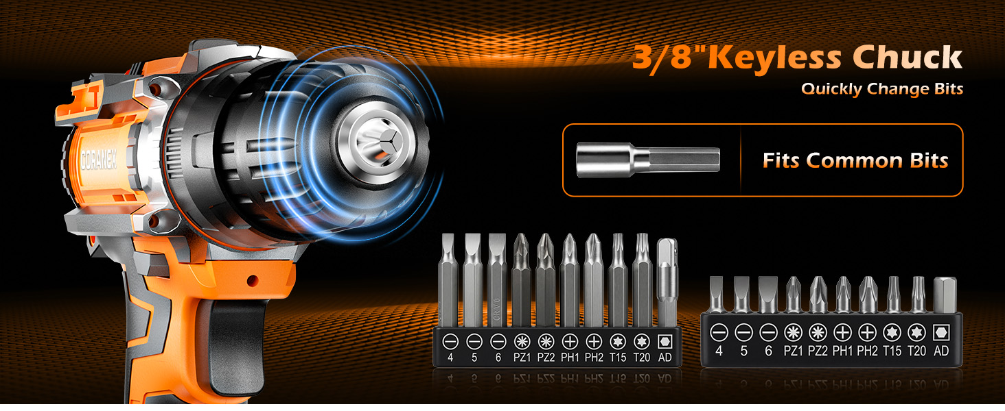 Cordless Drill Set