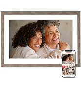 Frameo Digital Picture Frame, 10.1 Inch WiFi Electronic Photo Frame Slideshow, 1280X800IPS Touchs...