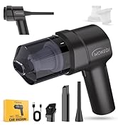 Handheld Mini Car Vacuum, 10000PA Cordless Portable Vacuum with 2000mAh Battery, 3 in 1 small Vac...