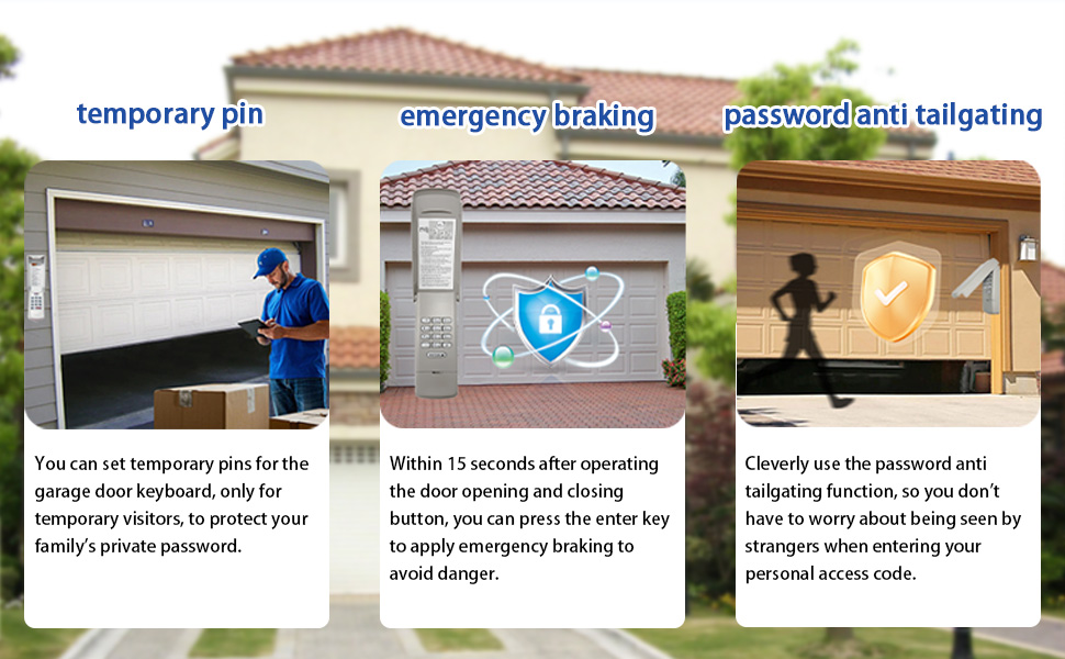 chamberlain garage door keypad