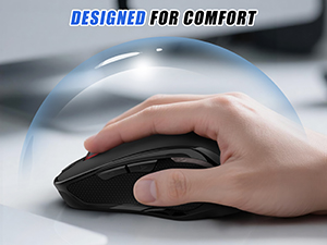 ergonomic wireless mouse