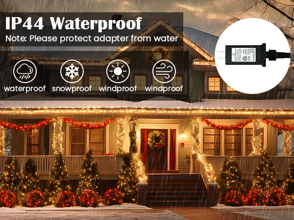 IP44 Waterproof