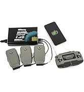 Ultimaxx Intelligent Rapid Pro Charger for DJI Mavic Drones 2 Hub -3 Batteries + 2 USB Ports