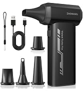 Compressed Air Duster, 150000 RPM Ultra Power Electric Air Duster with Brushless Motor, 3-Gear Re...