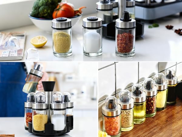 Oil and Vinegar Dispenser Set