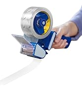 Packing Tape Gun Shipping Packaging Mailing Dispenser Heavy Duty Clear Refill Sealing Parcel Cart...