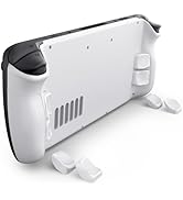 eXtremeRate Interchangeable Back Buttons Bottom Shell for Steam Deck LCD & OLED, Replacement Ergo...