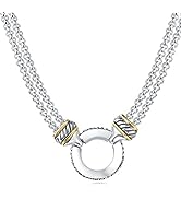 UNY Designer Inspired Short Necklace 45cm + 5 cm 3mm Box Chain Classic Elegant Vintage Antique Je...