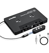 arsvita Car Audio Cassette to Aux Adapter, 5.1 Bluetooth Receiver Kit for Cassette to Aux, Blueto...