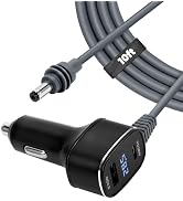 GKP9 Starlink Mini Cable, 3 in 1 Starlink Mini Car Charger Dc Power Cable, 12v-24v Adapter with D...
