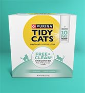 Purina Tidy Cats Low Dust, Clumping Cat Litter Odor Control, LightWeight Free and Clean Unscented...