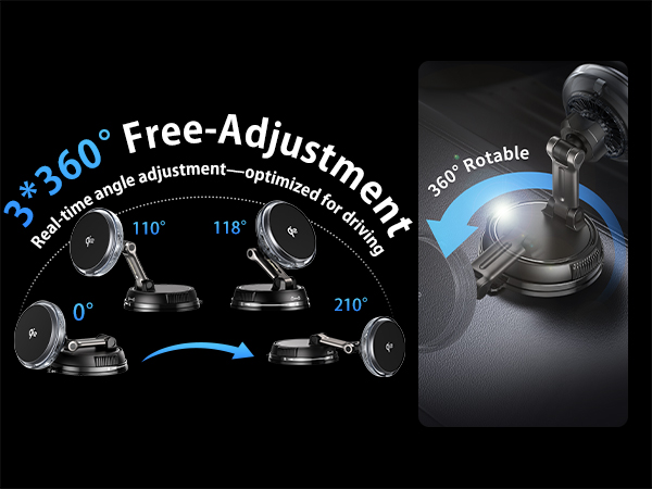 magsafe car mount suction