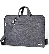 Voova 15.6 Inch Laptop Sleeve Case Bag, Slim Computer Carry Case with Shoulder Strap Compatible w...