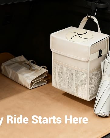 car trash bin