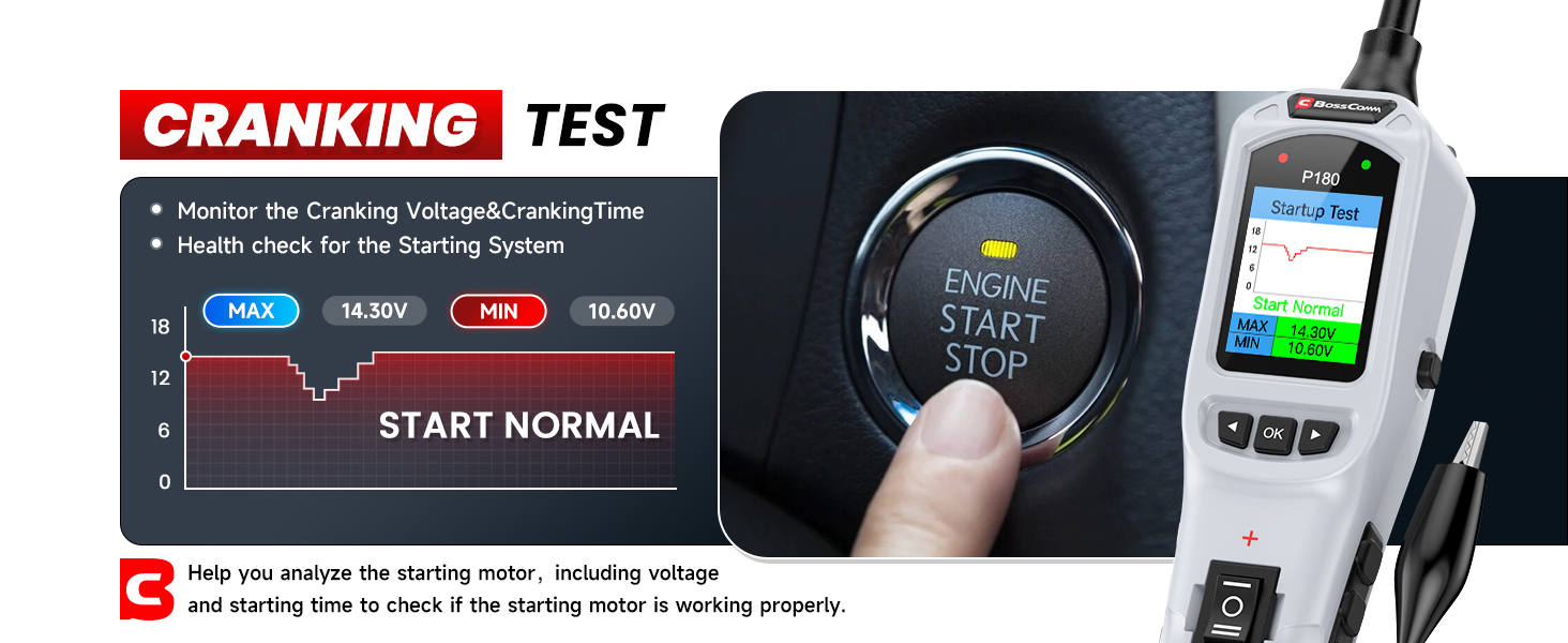 electrical system tester bosscomm p180 automotive circuit tester automotive fuse tester