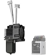 Sahvaim for Bambu X1 X1C Hotend Assembly Complete Kit with 0.2mm Hardened Steel Nozzle, Ceramic H...