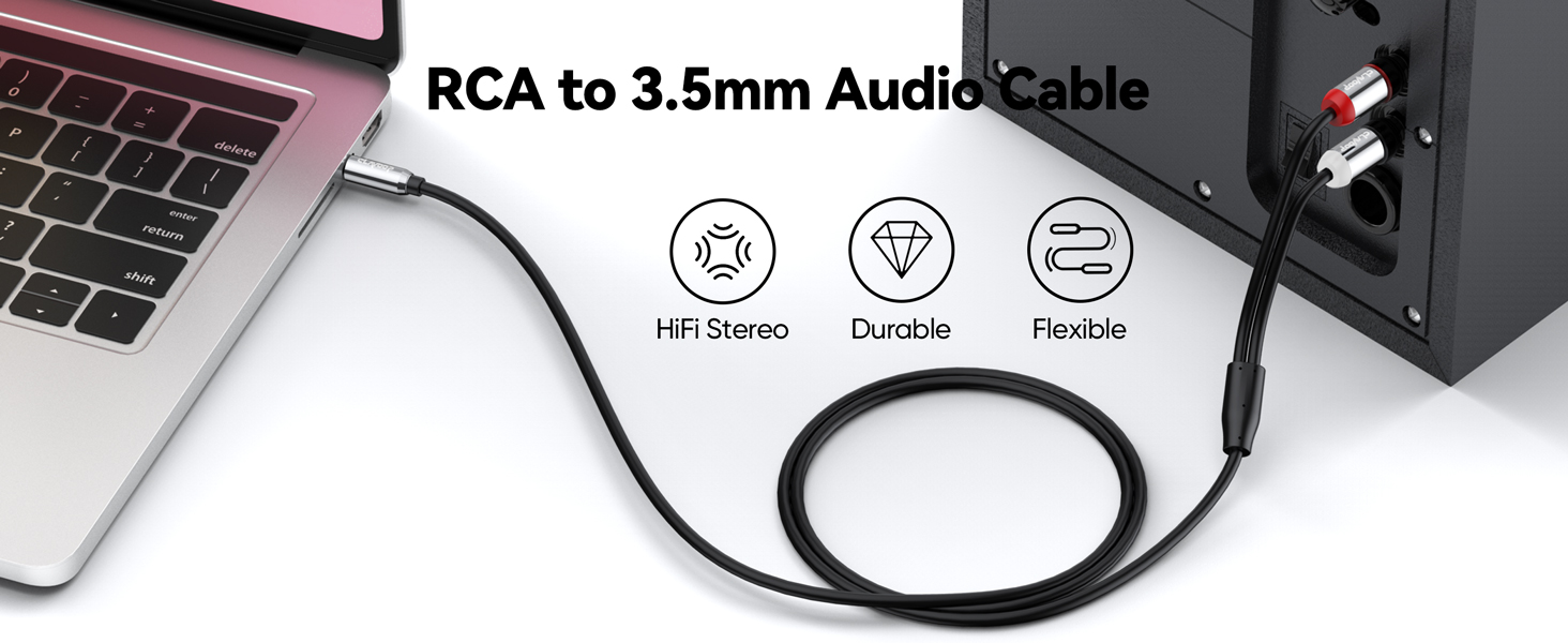 rca to 3.5mm
