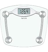 Taylor Digital Bathroom Scale, Highly Accurate Body Weight Scale, Instant On and Off, 400 lb, Stu...
