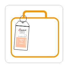 cruise luggage tags for royal caribbean cruise ship