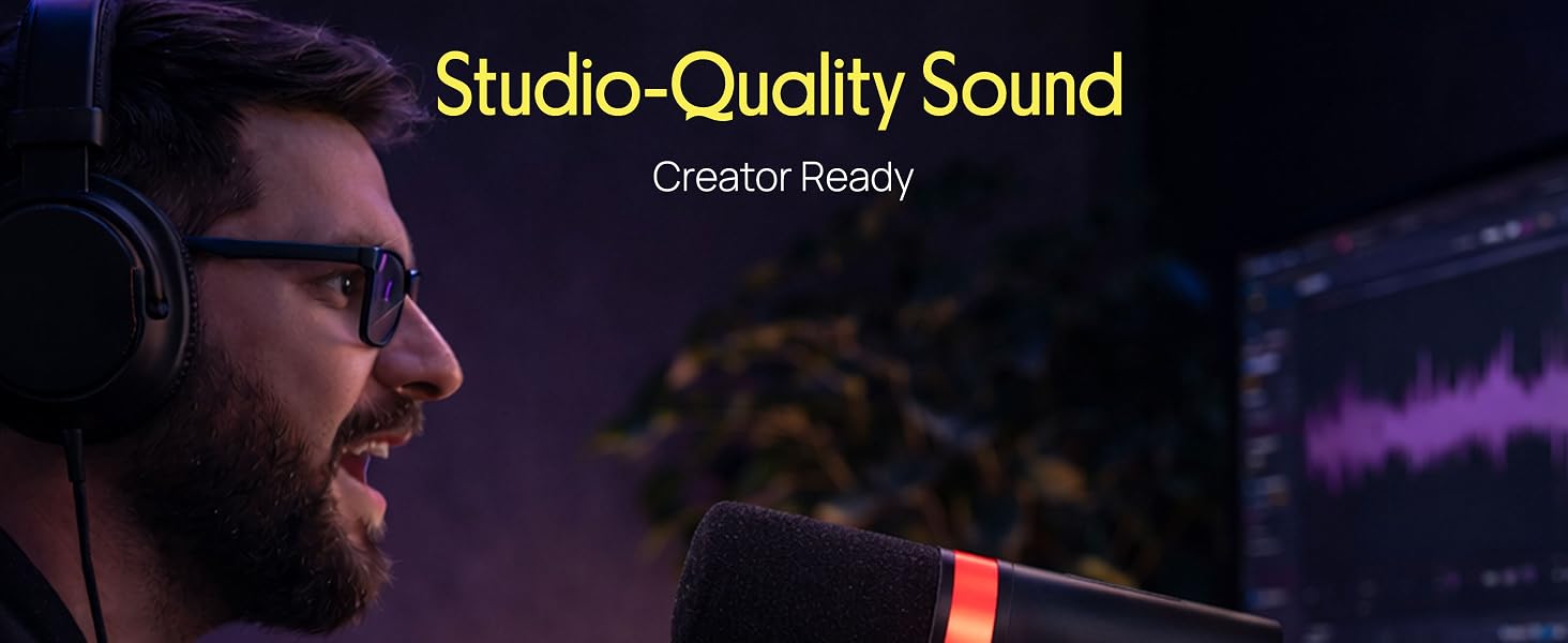 podcast microphone xlr microphone streaming mic studio microphone podcast mic