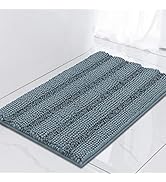 Turquoize Bathroom Rugs and Mats 1-Piece Bath Mat Set Non Slip Bath Mats for Tub Extra Soft and A...