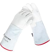 BEETRO -292?/-180? or Above Antifreeze Gloves for Dry Ice Handling Liquid Nitrogen Sponge and Cot...