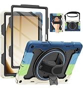 ROARSOME Case for Galaxy Tab A9 Plus 5G/A9+ (11 inch) with Screen Protector | Samsung Tablet A9 P...