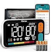 Meraw Blood Pressure Cuff Automatic Arm, Blood Pressure Monitor Home Use, Blood Pressure Machine ...