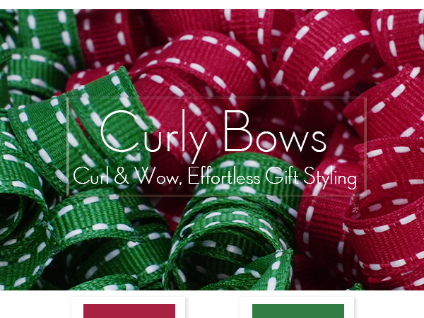 christmas bows for gift wrapping curly bows