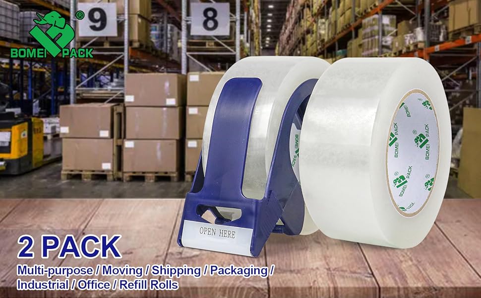 Noiseless Packaging Tape 1.88 Inches x 110 Yards,Industrial