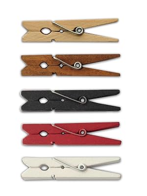 small clothespins for crafts pack of 50 pieces