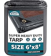 Grey/brown tarp