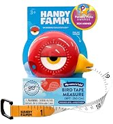 Handy Famm 8Ft Animal-Shaped Kids Tape Measure, Level & Protractor Angle Finder, Fun Educational ...