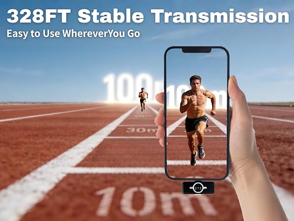 328FT transmission distance