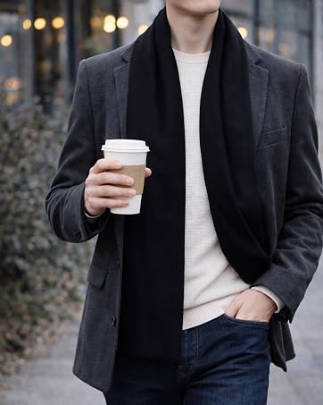 black scarf