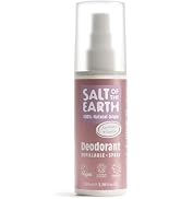 Salt of the Earth – Lavender & Vanilla Refillable Natural Deodorant Spray – 100% Natural Origin I...