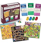 Really Good Stuff 307407 Comprehension Game Trio: Cause and Effect, Fact Or Opinion & Context Clu...