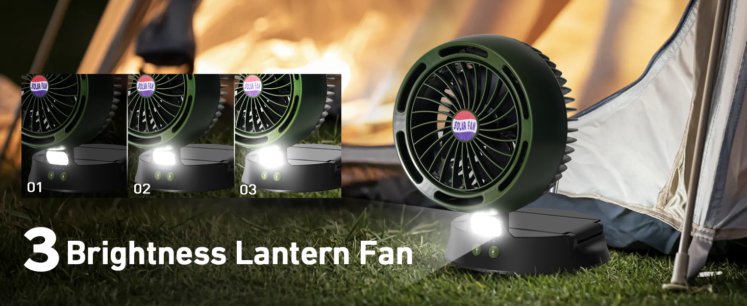 Rechargeable Battery Powered Fan