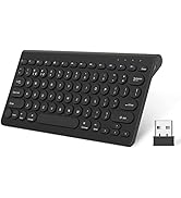 FUWANG Bluetooth Keyboard for iPad, 2.4G Keyboard Wireless Compatible with iPad 10.2 inch/iPad Ai...