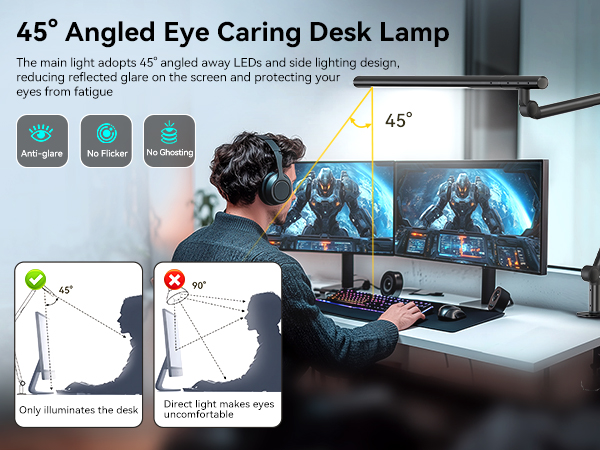 LED desk lamp